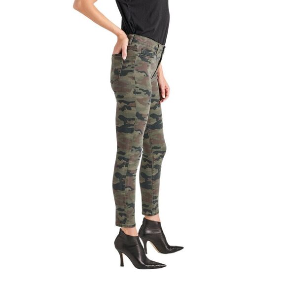 hudson Barbara High Rise Skinny Jeans in Camo - Picture 2 of 13